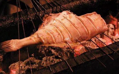 barbecued fish