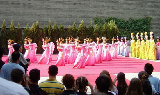 tang dynasty dance and show