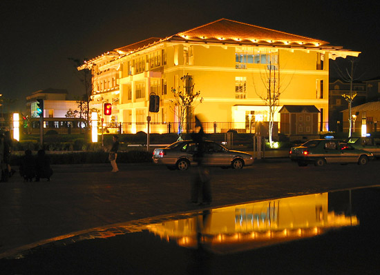 the beautiful scene of Xian